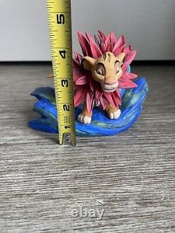 Disney Wdcc Le Roi Lion Simba Petit Roi Grande Statue Rugissement Le 303 Sur 1500