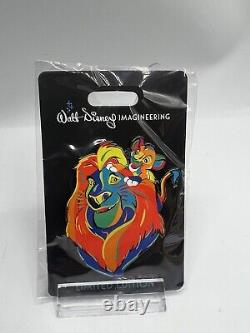 Disney Wdi Mufasa & Simba Color Splash Le 250 Pin Le Roi Lion