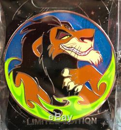 Disney Wdi Pin Scar Villain Profil Le Roi Lion 250 Héros Simba Nala Héroïne Htf
