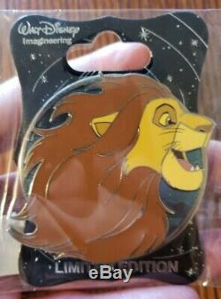 Disney Wdi Pin Simba Profil Le 250 Le Roi Lion Hero Mog Imagineering