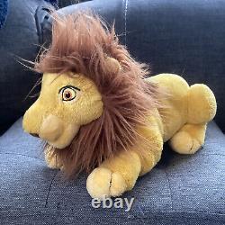 Disney World Lion King Adult Simba 9 Bean Bag / Plush T.n.-o. Park Exclusive Rare