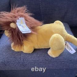 Disney World Lion King Adult Simba 9 Bean Bag / Plush T.n.-o. Park Exclusive Rare