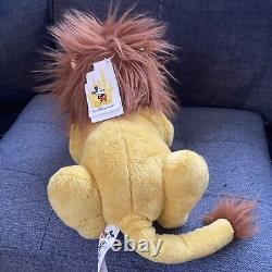 Disney World Lion King Adult Simba 9 Bean Bag / Plush T.n.-o. Park Exclusive Rare