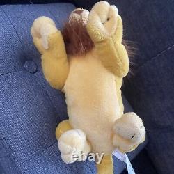 Disney World Lion King Adult Simba 9 Bean Bag / Plush T.n.-o. Park Exclusive Rare