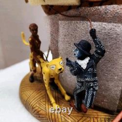 Disney boule à neige musicale Le Roi Lion Cercle de la vie Broadway grand IMMACULÉ