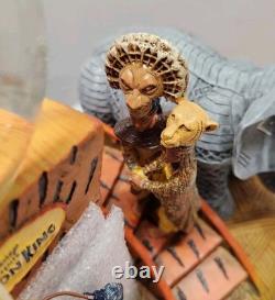 Disney boule à neige musicale Le Roi Lion Cercle de la vie Broadway grand IMMACULÉ