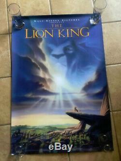 Disney's King 1994 Le Lion Ds Authentiques Original Rolled Affiche Du Film 27x40