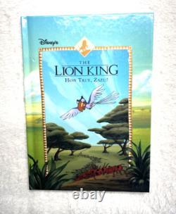 Disney's Le Roi Lion - 6 Nouvelles Aventures (Grolier Books 1994 Coffret de 6 Reliés)