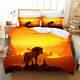 Disney's Lion King Impression 3d Quilte De Couettes Doona Couvre Les Ensembles De Literie De Cas D'oreiller