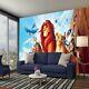 Disney's Lion King Mural Plein Mur Photo Fond D'écran Impression 3d Decor Kid Accueil