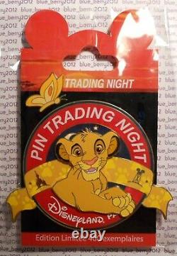 Dlp Pin Trading Night Jumbo Simba Lion King Disney Land Paris Ret Jour De L'événement Le