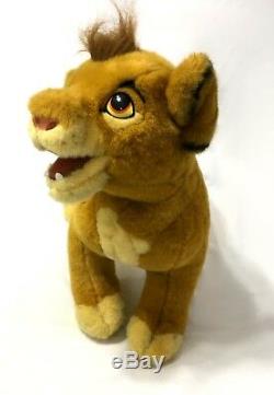 Douglas Cuddle Simba Toys Grand 30 Disney Le Roi Lion En Peluche Rare 1994
