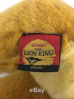 Douglas Cuddle Toys Grand 30 Simba Disney Peluche Vintage Lion King Rare 1994 Htf