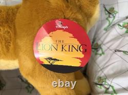 Douglas Cuddle Toys Simba Grand 30 Disney Le Roi Lion Peluche Avec Étiquette 1994