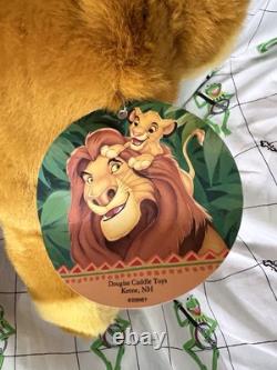 Douglas Cuddle Toys Simba Grand 30 Disney Le Roi Lion Peluche Avec Étiquette 1994