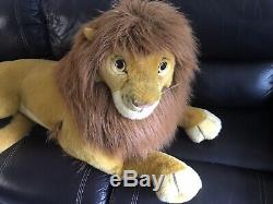 Douglas Lion King Simba En Peluche Disney Énorme Jumbo Mufasa 1994 Nestle 5 Ft