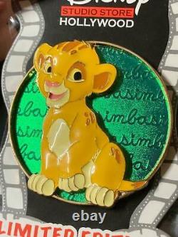 Dssh Lion King Simba Cursive Cutie Pin Surprise Release Edition Limitée 150 Rare