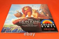 ELTON JOHN Le Roi Lion Walt Disney B. O. F. SCELLÉ 2023 EU Vinyle Orange LP