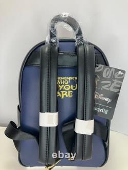 EXCLUSIF Loungefly Disney Le Roi Lion Mufasa Souviens-toi de qui tu es Sac à dos NEUF avec étiquette