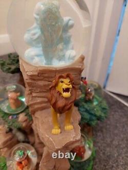 Edition Limitée Disney 10ème Anniversaire Lion King Deluxe Snow Globe