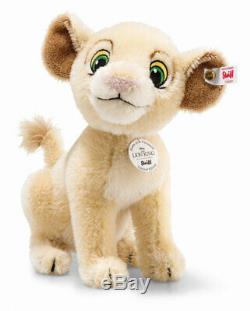 Enregistrer! Steiff Disney 2019 Simba & Nala Le Lion King Set 355370/355363 Nouveau