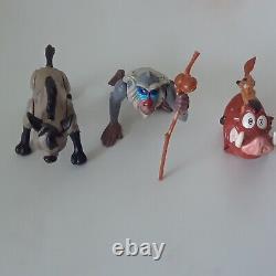 Ensemble De 13 Lion King Figurines Assortiment 1994 Disney Mcds, Bk, Applaudissements, Tsumura