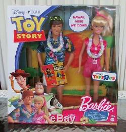 Ensemble De Poupées Barbie Et Ken De Disney Pixar Toy Story À Hawaii Hawaiian Vacation Nouveau Dans La Boîte