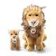 Ensemble Steiff Roi Lion Mufasa Simba Disney Édition Limitée Ean 356179 Mohair 17cm Neuf