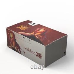 Ensemble STEIFF Roi Lion Mufasa Simba Disney Édition Limitée EAN 356179 Mohair 17cm Neuf