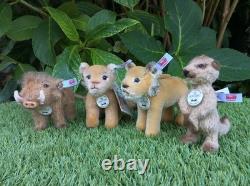 Ensemble-cadeau Steiff Disney Le Roi Lion de quatre OURS SHOP