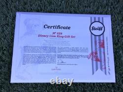 Ensemble-cadeau Steiff Disney Le Roi Lion de quatre OURS SHOP