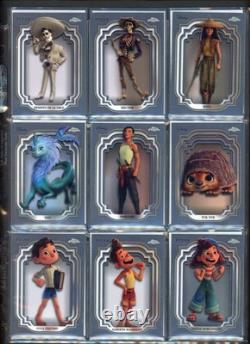 Ensemble complet de cartes de base Topps Chrome Disney 0-200 + pack Le Roi Lion NM Mickey