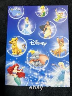 Ensemble complet de collection Walt Disney 24 pièces en argent - La Reine des Neiges, Le Roi Lion et plus encore