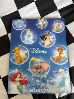 Ensemble complet de collection Walt Disney 24 pièces en argent - La Reine des Neiges, Le Roi Lion et plus encore