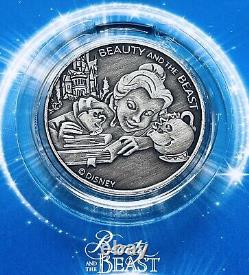 Ensemble complet de pièces de collection Walt Disney en argent de 24 pièces Frozen, Le Roi Lion et plus encore