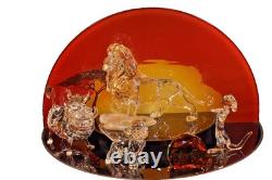 Ensemble complet du Roi Lion en cristal Swarovski