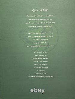 Ensemble de 7 ornements en édition limitée du livre d'histoires de la convention Safari du Roi Lion de Disney