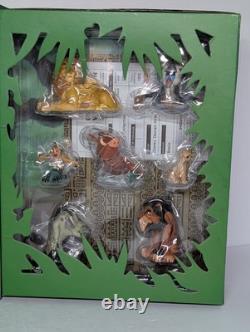 Ensemble de 7 ornements en édition limitée du livre d'histoires de la convention Safari du Roi Lion de Disney