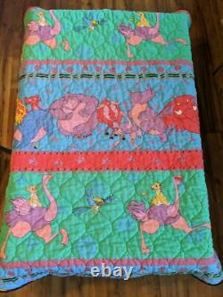 Ensemble de draps matelassés pour lit de bébé Disney Le Roi Lion