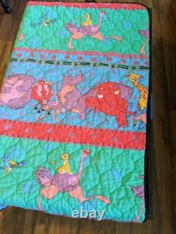 Ensemble de draps matelassés pour lit de bébé Disney Le Roi Lion