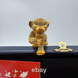 Ensemble de figurines des frères Arribas Disney avec des cristaux Swarovski Le Roi Lion