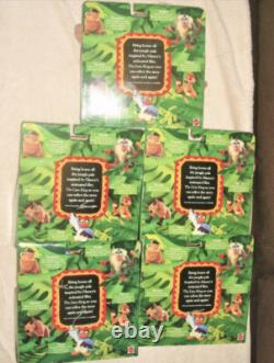 Ensemble de peluches Disney Le Roi Lion 1994 Collection complète de 5