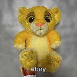 Ensemble de peluches Simba et Mufasa du Roi Lion Disney, collectionnable