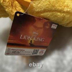 Ensemble de peluches Simba et Mufasa du Roi Lion Disney, collectionnable