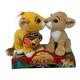 Ensemble De Peluches Simba Et Nala S'embrassant Vintage 1993 Mattel Disney, Neuf Dans Sa Bo&icirc;te.