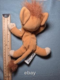 Ensemble de peluches Vitani et Kiara du Roi Lion 2 de Disney, rare, vintage 1998 (fierté de Simba)