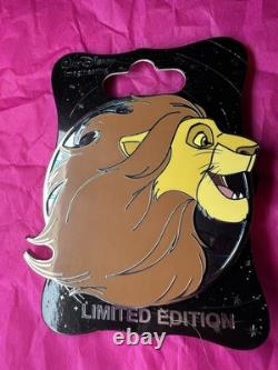 Épinglette Profil Simba WDI Disney 250 Profil Héros Expo D23 Roi Lion MOG