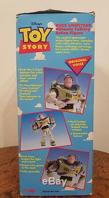 Figurine D'action Rare Buzz Lightyear Story Story 1995 Disney Boxed Jamais Été Ouverte