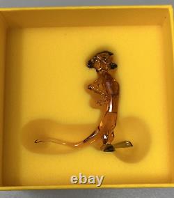 Figurine Disney Timon en cristal Swarovski 5680916 2024 Le Roi Lion Neuf Ouvert