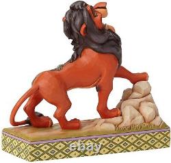 Figurine Enesco Disney Traditions par Jim Shore du Roi Lion Scar, le méchant, 7 pouces.